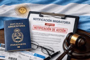 notificación de migraciones argentina regularizar situación migratoria